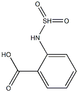 ORTHO-SULPHONAMIDOBENZOICACID Struktur