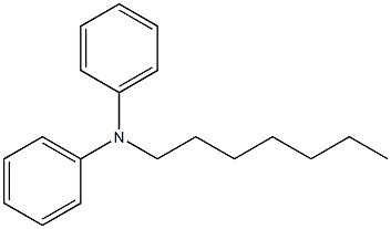 HEPTYLDIPHENYLAMINE Struktur