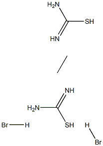 ETHANEDI-ISOTHIOUREADIHYDROBROMIDE Struktur