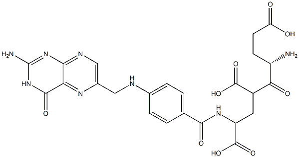 MONOGLUTAMYLFOLICACID Struktur