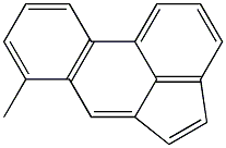 7-METHYLACEPHENANTHRYLENE Struktur