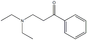 DIETHYLAMINOPROPIOPHENONE Struktur