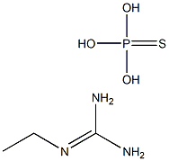 S-(2-ETHYLGUANIDINE)PHOSPHOROTHIOICACID Struktur