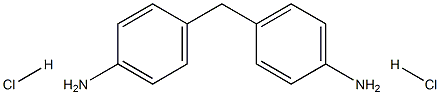 ANILINE,4,4'-METHYLENEDI-,DIHYDROCHLORIDE Struktur