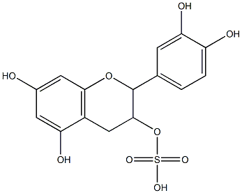 (+)-CATECHINSULFATE Struktur