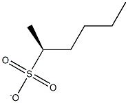 (S)-1-METHYLBUTYLMETHANESULFONATE Struktur