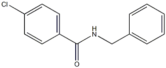 N-BENZYL-PARA-CHLOROBENZAMIDE Struktur