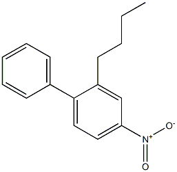 4NBUTYL4NITROBIPHENYL Struktur