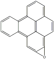 BENZO(E)PYRENEEPOXIDE Struktur