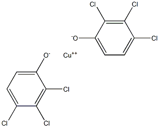 TRICHLOROPHENOL,COPPERSALT Struktur