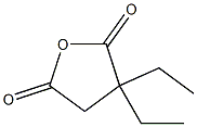 DIETHYLSUCCINICANHYDRIDE Struktur