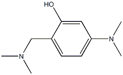 2-HYDROXY-4-DIMETHYLAMINOBENZYLDIMETHYLAMINE Struktur