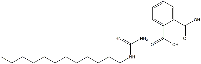 DODECYLGUANIDINEPHTHALATE Struktur