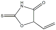 L-5-VINYL-2-THIOOXAZOLIDONE Struktur