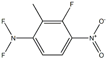 L,L,L-TRIFLUORO-4-NITRO-ORTHO-TOLUIDINE Struktur