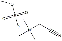 Cyanomethyltrimethylammoniummethylsulfat Struktur