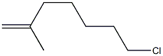 7-Chloro-2-methylhept-1-ene97% Struktur