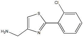 [2-(2-Chlorophenyl)thiazol-4-yl]methylamine Struktur