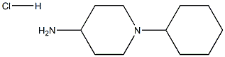 1-Cyclohexylpiperidin-4-ylaminehydrochloride Struktur