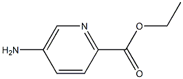 Ethyl5-amino-2-pyridinecarboxylate Struktur