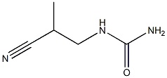 2-Cyanopropyl urea Struktur