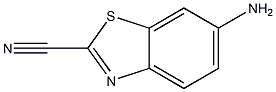 2-Benzothiazolecarbonitrile, 6-amino- Struktur