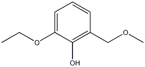 2-ethoxy-6-(methoxymethyl)phenol Struktur