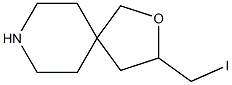 3-Iodomethyl-2-oxa-8-aza-spiro[4.5]decane Struktur