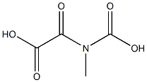 carboxymethylcarbamoylformic acid Struktur