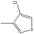 4-chloro-3-methylthiophene Struktur