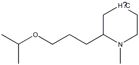 (3-Isopropoxy-propyl)-(1-methyl-piperidin-4-yl)- Struktur