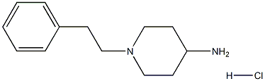 4-Amino-1-N-phenylethylpiperidine hydrochloride Struktur