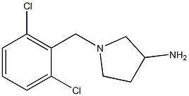 1-(2,6-dichlorobenzyl)pyrrolidin-3-amine Struktur