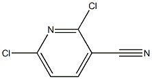 2,6-dichloropyridine-3-carbonitrile Struktur