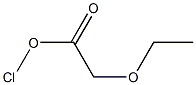 CHLORO ETHOXY ACETIC ACID Struktur