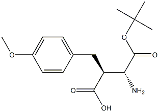 (R,S)-Boc-3-amino-2-(4-methoxy-benzyl)-propionic acid Struktur