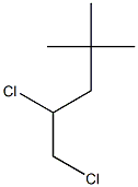 1,2-dichloro-4,4-dimethylpentane Struktur