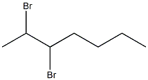 2,3-dibromoheptane Struktur