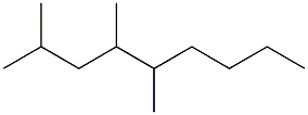 2,4,5-trimethylnonane Struktur