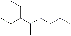 2,4-dimethyl-3-ethyloctane Struktur