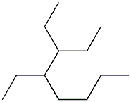 3,4-diethyloctane Struktur