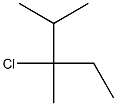 3-chloro-2,3-dimethylpentane Struktur