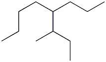 3-methyl-4-propyloctane Struktur