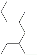 4-methyl-6-ethyloctane Struktur