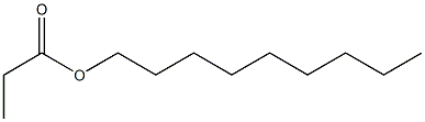 nonyl propanoate Struktur