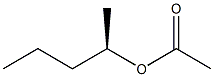 sec-pentyl acetate (R) Struktur