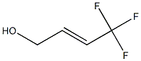 TRANS 4,4,4-TRIFLUORO-BUT-2-ENE-OL Struktur