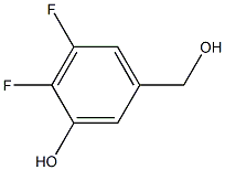 4,5-DIFLUORO-3-HYDROXYBENZYL ALCOHOL Struktur