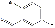 5-CHLORO-2-BROMOBENZALDEHYDE Struktur