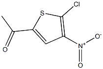 5-ACETYL-2-CHLORO-3-NITROTHIOPHENE Struktur